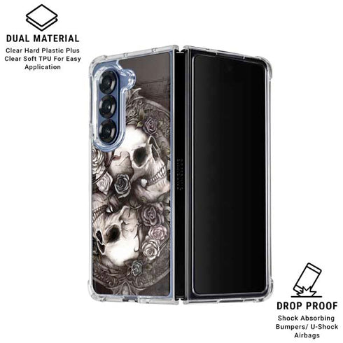 Alchemy Carta Dioscuri Galaxy Z Fold6 Clear Case